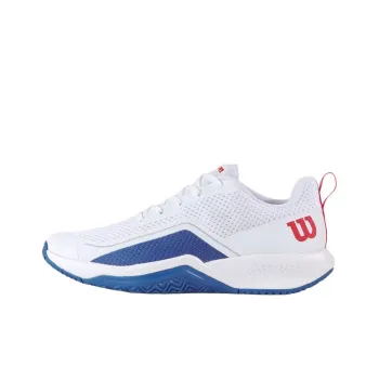 Wilson Anti Slip Wear Resistant Low Top Tennis Shoes Men's White
