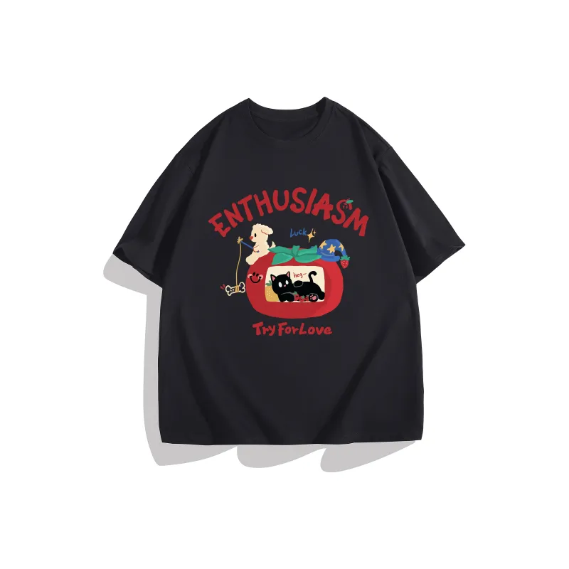 Tryforlove T Shirts Unisex-3