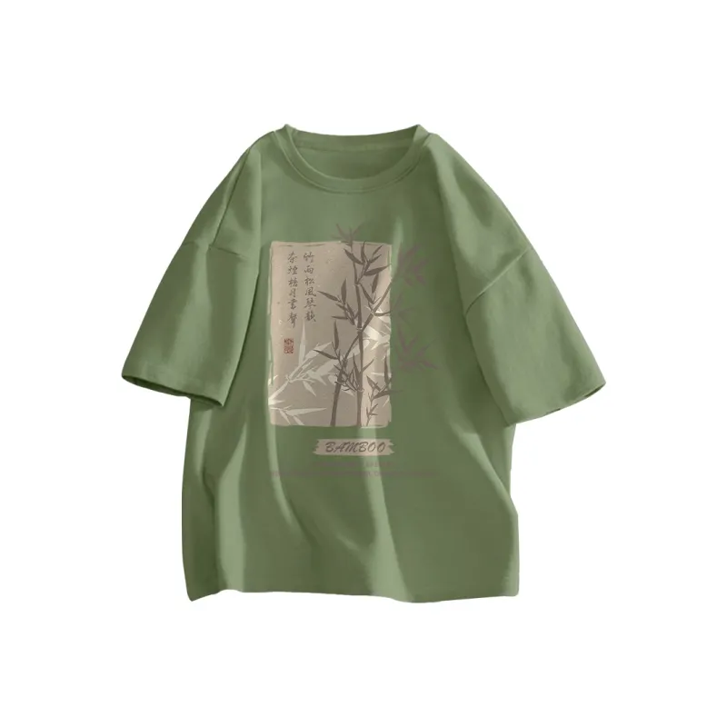 GOSO Drop Shoulder Sleeve T-Shirt Unisex-13