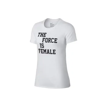 Nike Sportswear Women's Force Is Female Tee White