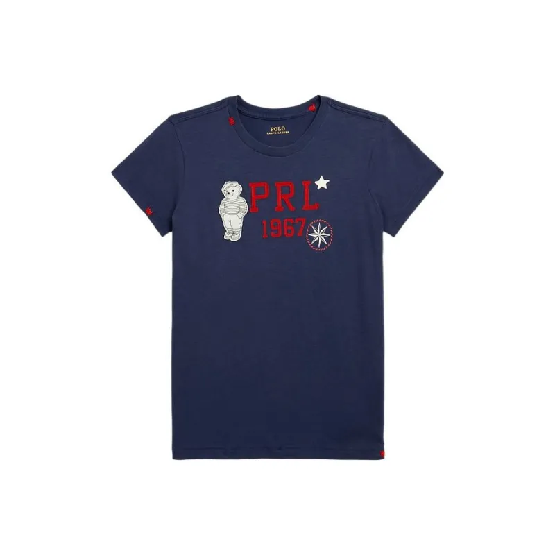 Polo Ralph Lauren T Shirts Women's Marine Blue-0