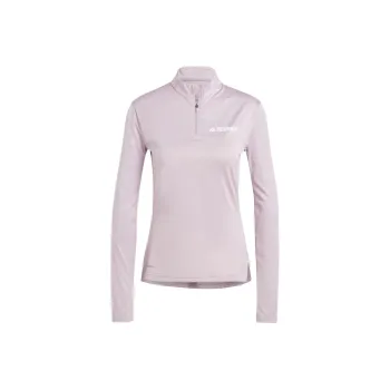 Adidas Free Shipping With AdiClub Terrex Multi Half Zip Long Sleeve Tee