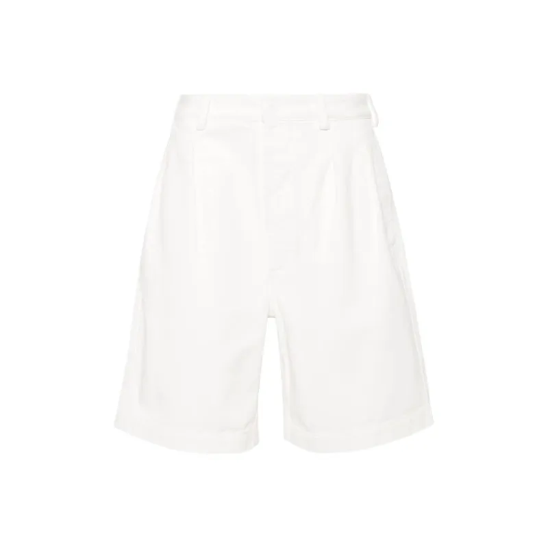 Sunflower Pleated Twill Shorts-0