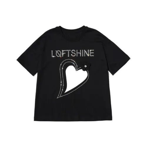 LOFT SHINE SS22 T Shirt Women's Black