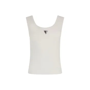 GUESS Tank Tops Women's White