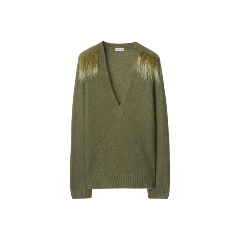 Burberry FW24 Sweater Women's Dark Green-0