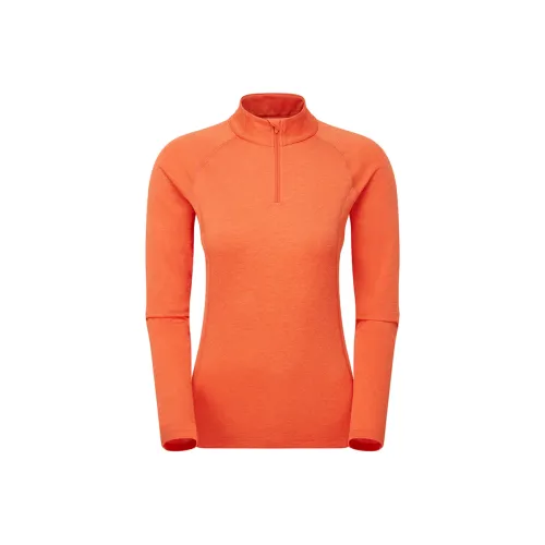 Montane DART ZIP NECK T Shirt Women's