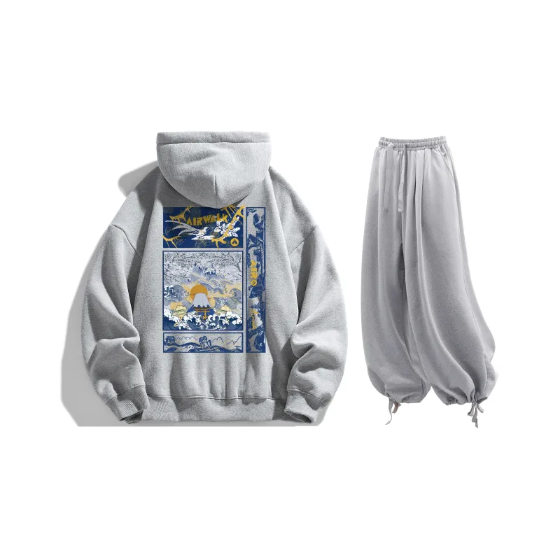 Airwalk Sweatshirt Sets Unisex-22