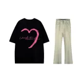 Black Right Heart+Yellow Mud Jeans