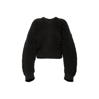 Jacquemus Le Sweater Boule Torsade Oversized Jumper