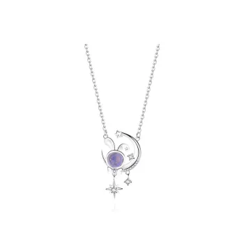 Master Kim Colored Glaze Necklaces Women's