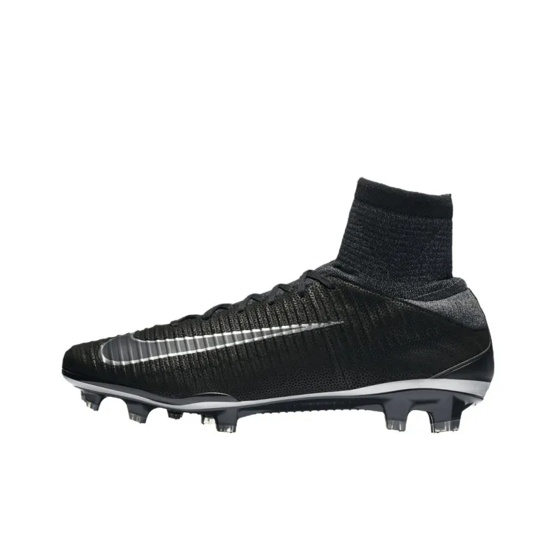 Nike Mercurial Superfly 5 Shock Absorbers With Slip Resistant Features Soccer Shoes Men's Black-0