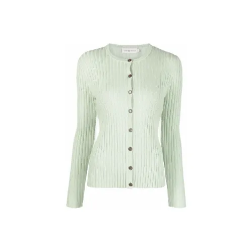 TORY BURCH SS22 Sweater Women's Cyan