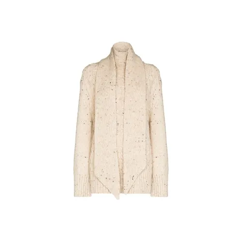 GANNI Cable Knit Sweater 'Vanilla Ice'