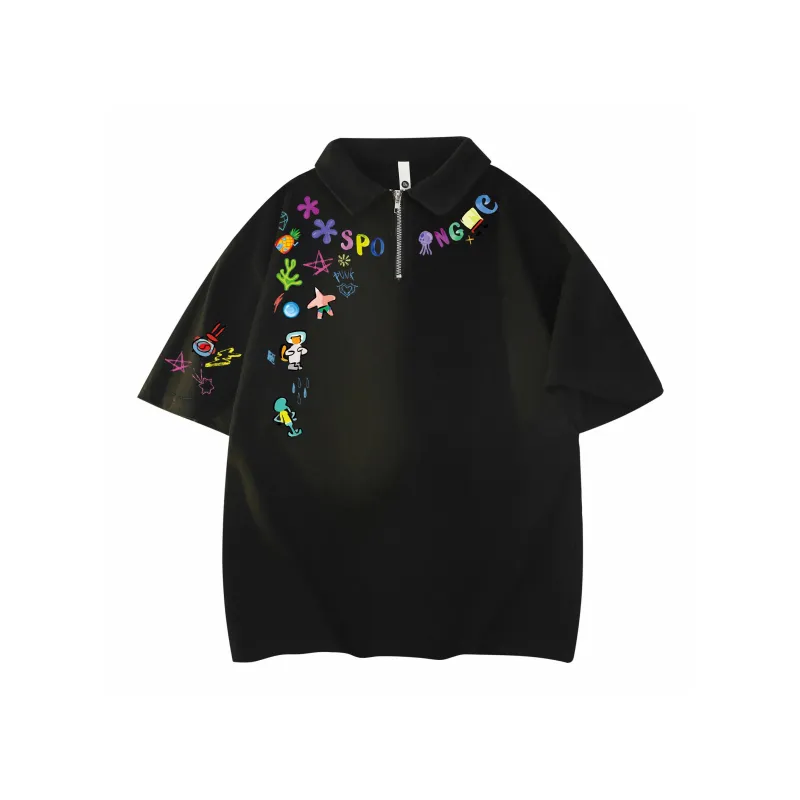 SPONGEBOB SQUAREPANTS Polo Shirt Unisex-0