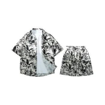 GSUE Shirt Matching Set Summer Unisex