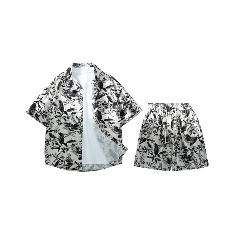GSUE Shirt Matching Set Summer Unisex-0