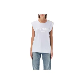 BALMAIN T-Shirts Women's Light Purple