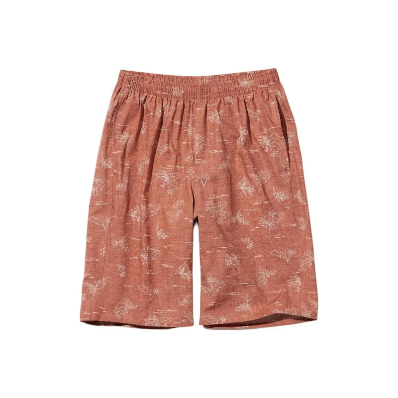 UNIQLO Casual Shorts Men's Orange Brown-0