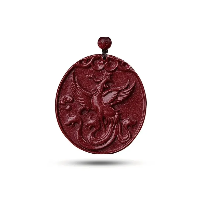 Sima Is Ethereal Cinnabar Pendants Unisex-0
