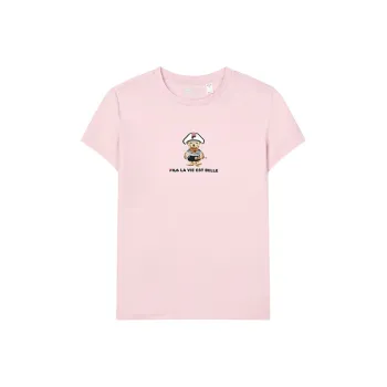 FILA T Shirts Women's Baskin Robbins Pink