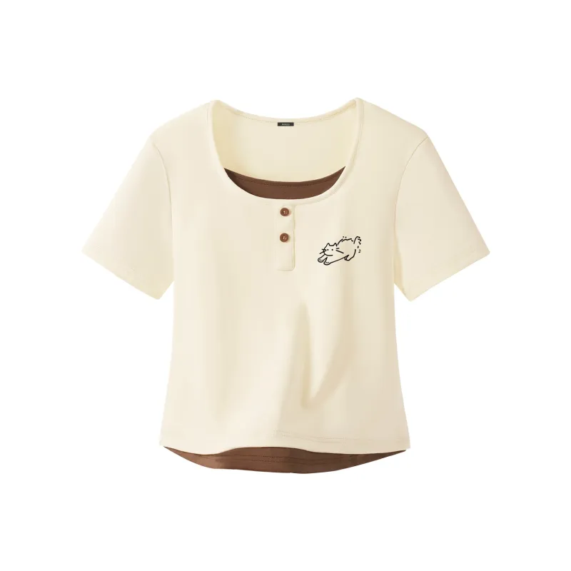 MINISO T Shirts Women's-4
