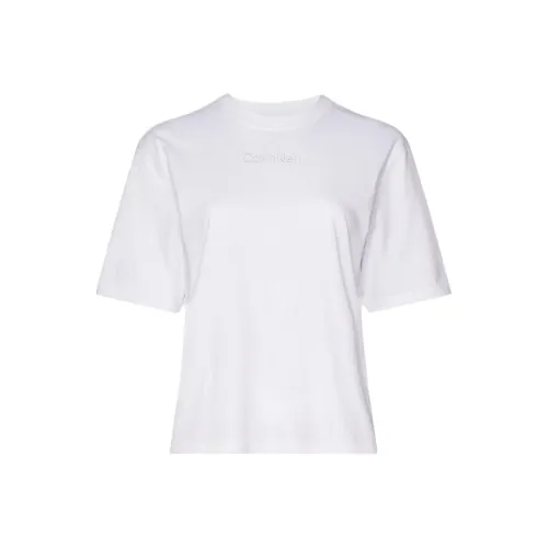 CALVIN KLEIN T Shirt Women's Bright White Europe Version