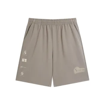 XTEP Casual Shorts Men's Thunderstorm Gray