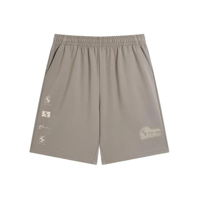 XTEP Casual Shorts Men's Thunderstorm Gray-0