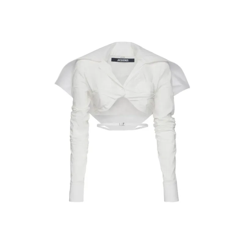 Jacquemus La Chemise Meio Top-0