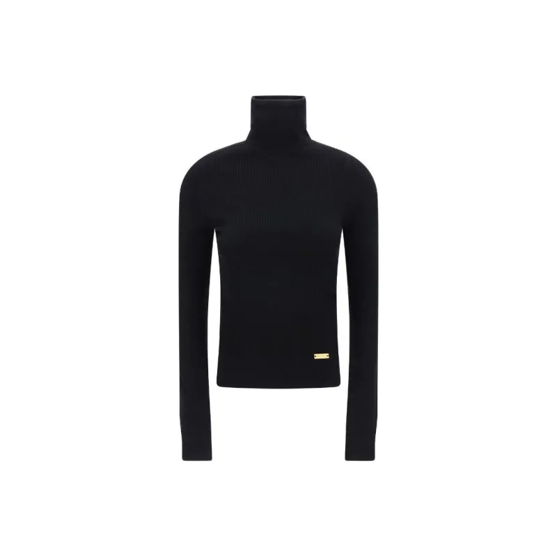 BALMAIN Fine Knit Turtleneck Jumper-0