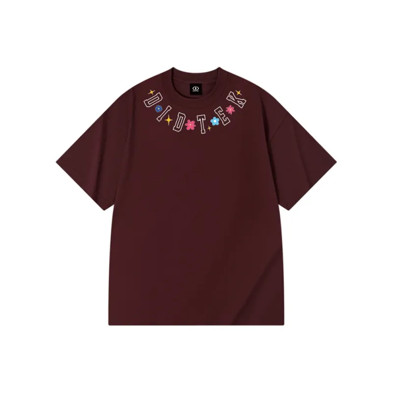 DIDTEK Drop Shoulder Sleeve Short Sleeved T Shirts Unisex-8