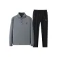 Gray Black (Polo Shirt+Pants)