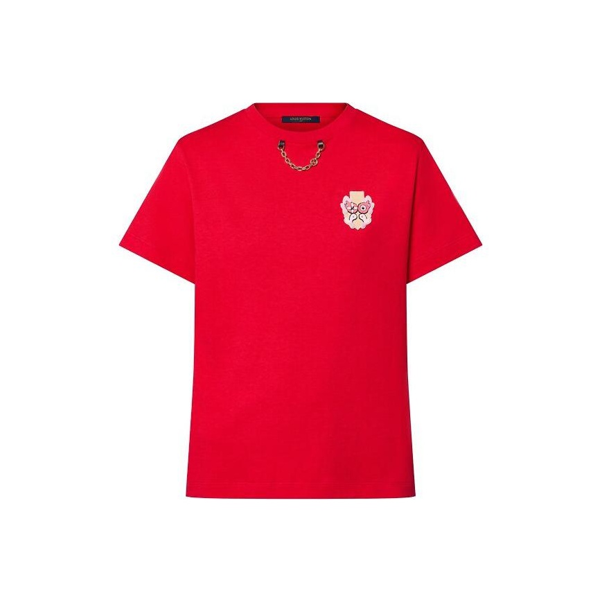 Louis Vuitton Red Tops on Sale & Authentic - POIZON