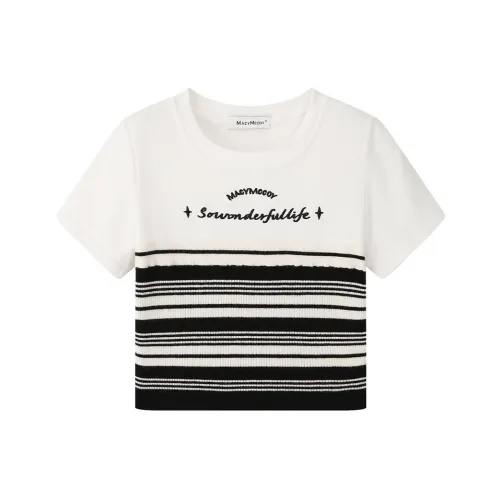 MacyMccoy Crop Tops Women's White