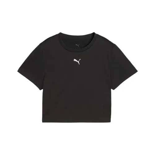 PUMA Essentials Regular T Shirt Women's Black