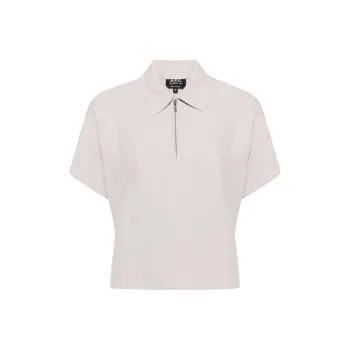 A.P.C Roxy Half zip Polo Top