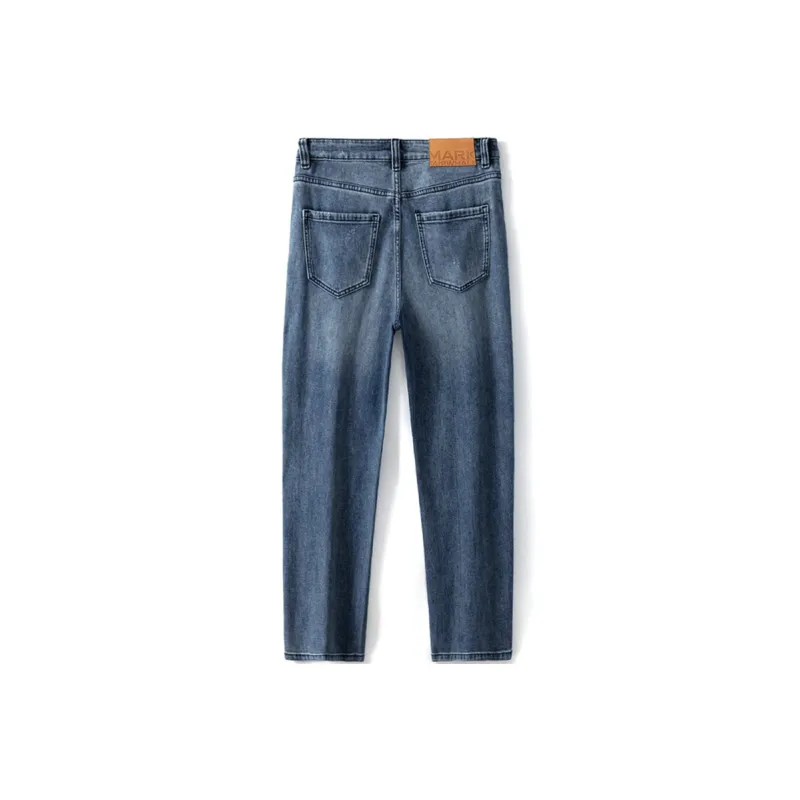 FAIRWHALE Jeans Unisex Vintage Blue-1
