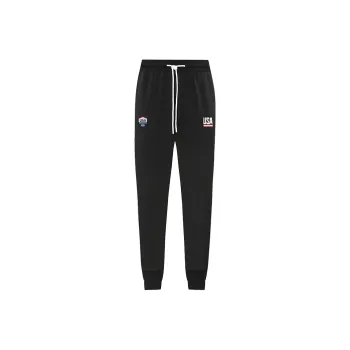 BKCXZICE Running Training Ribbed Elastic Cuff Sweatpants Basketball Loose Fit Drawstring Casual Pants Men's