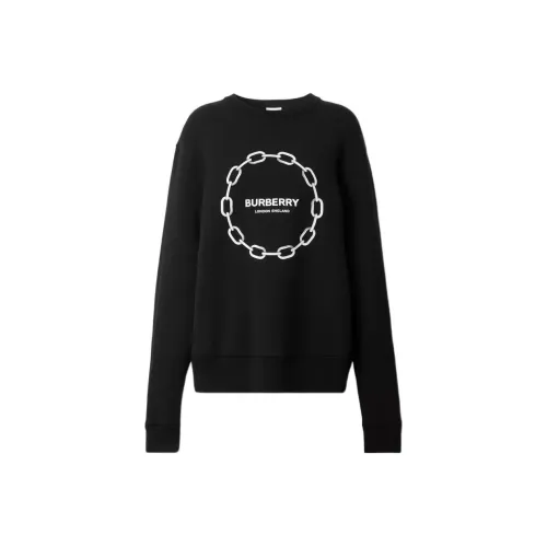 Burberry Chain print Wool cotton Sweatshirt