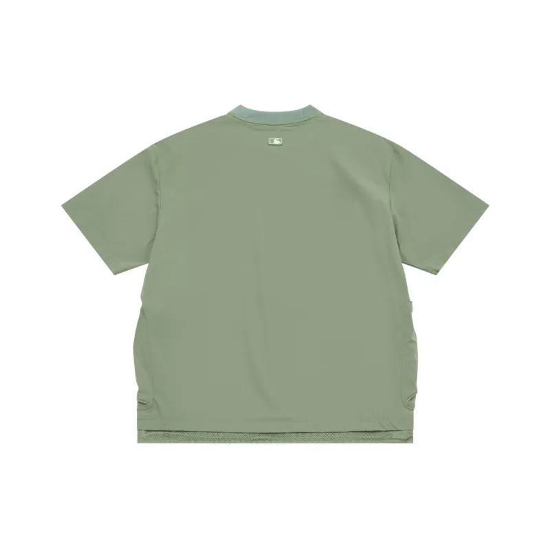 MLB Basic Collection Boston Red Sox SS25 T Shirt Unisex Khaki-1