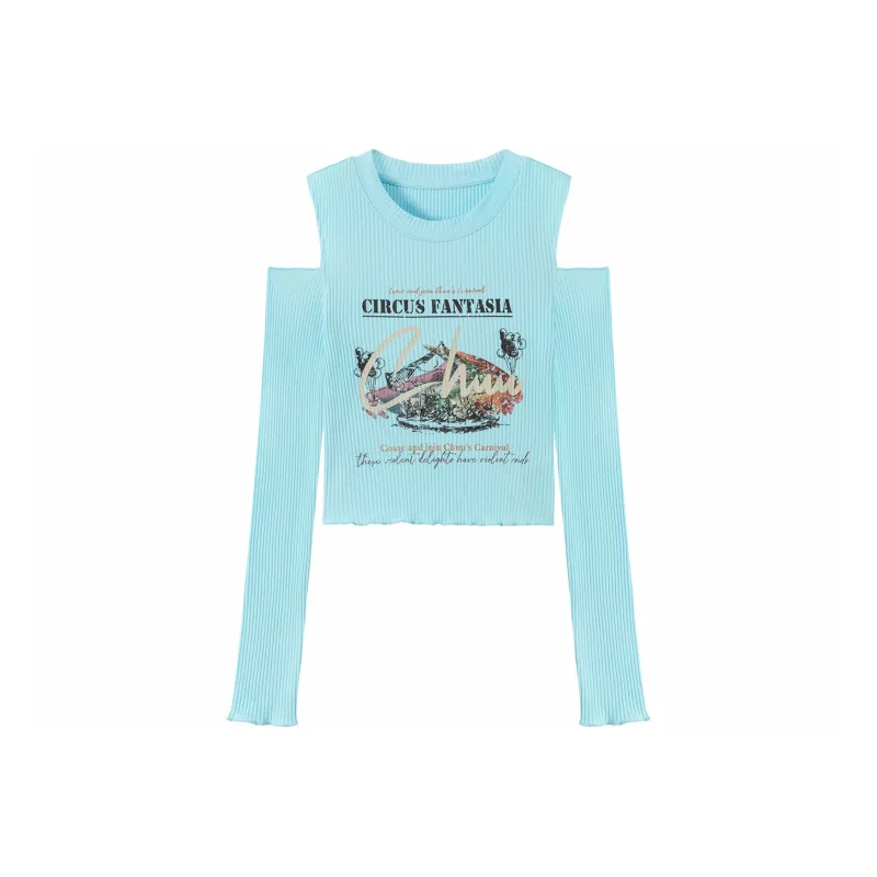 CHUU Fantasy Series Crop Tops Women's-3