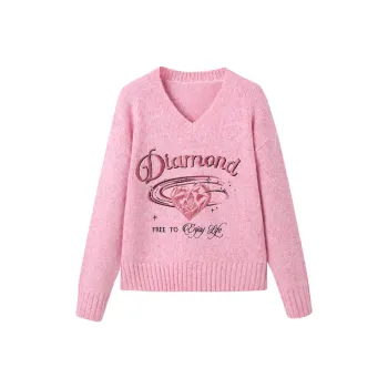 LEDIN Sweater Women's Wild Rose Pink