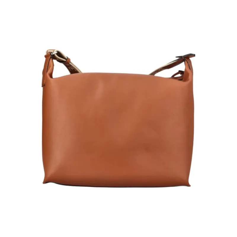 LOEWE Smooth Calf Leather Shoulder Bag, Crossbody Bag Men's Brown-2