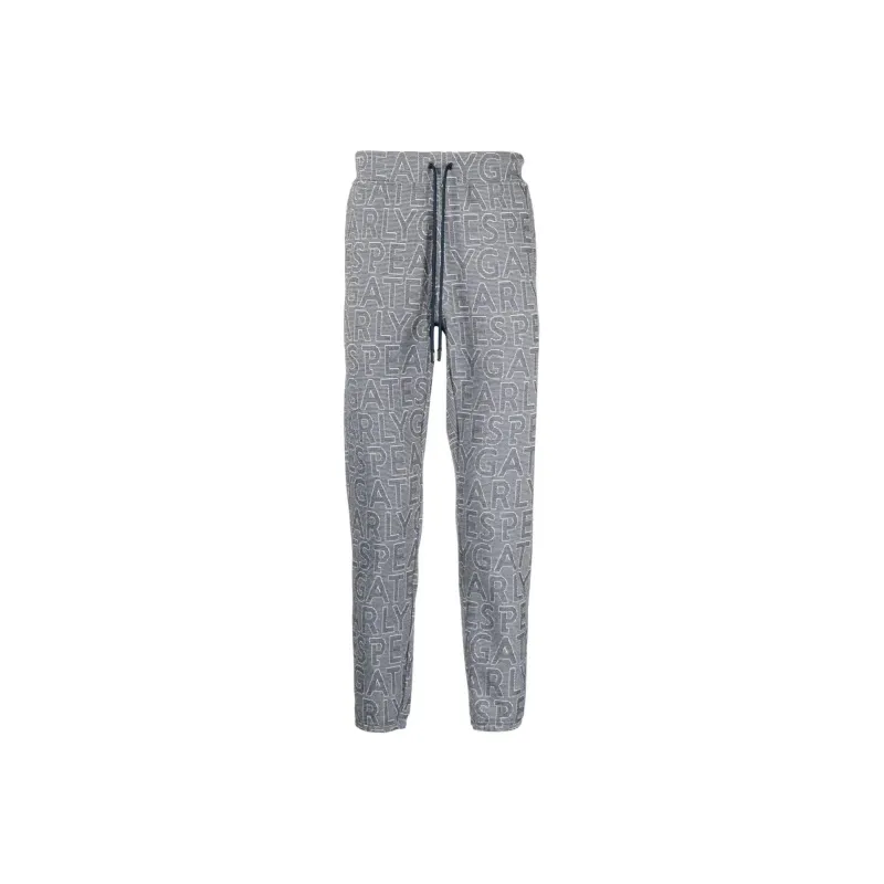 PEARLY GATES Logo print Drawstring Track Pants-0