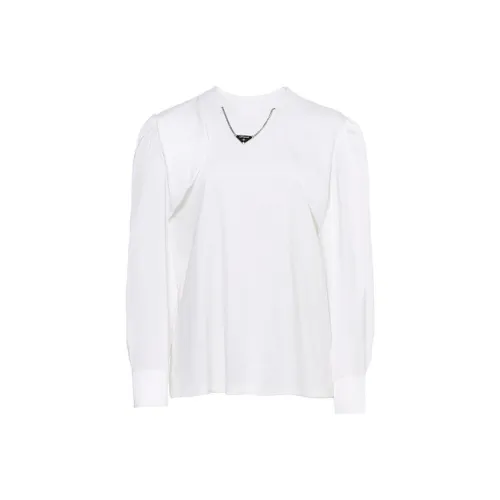 LOFT SHINE FW22 Long Sleeved T Shirt Women's White