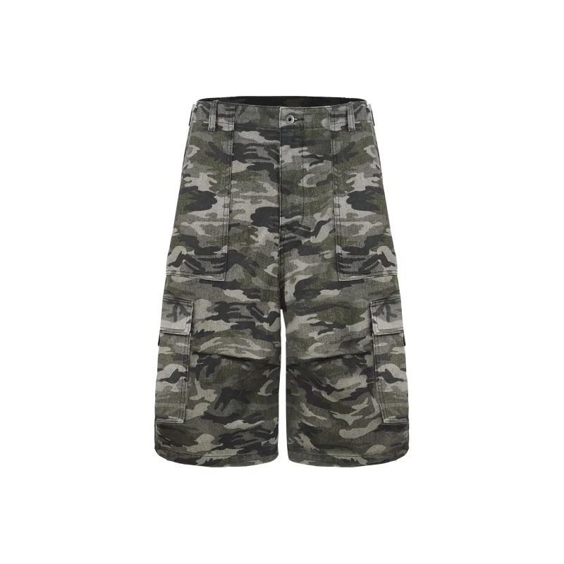 TERRA INCOGNITA Casual Shorts Unisex Camouflage-0