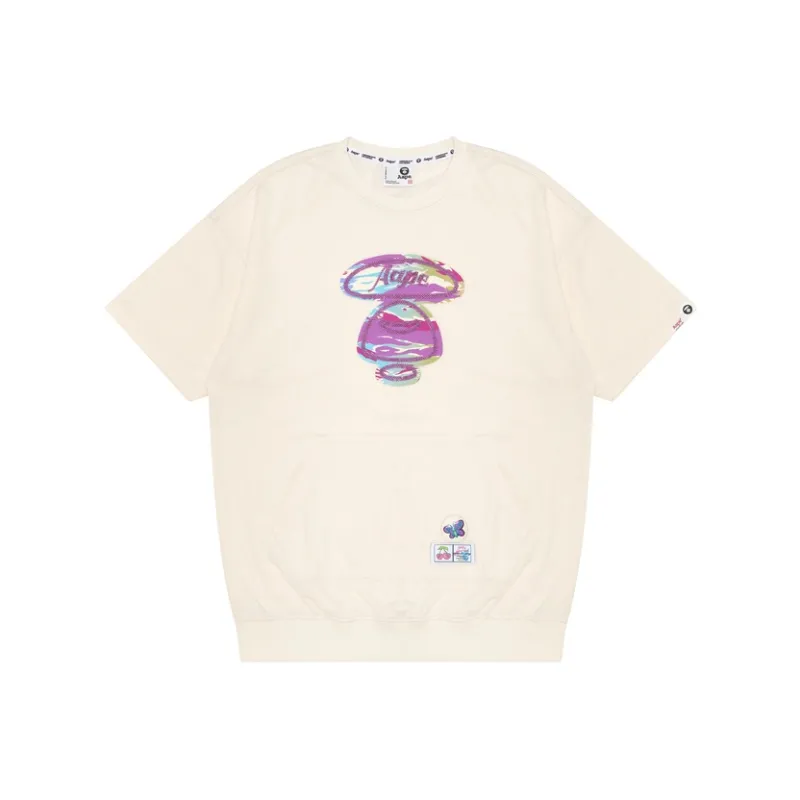 Aape Sequin detail Cotton blend T shirt Dress-2