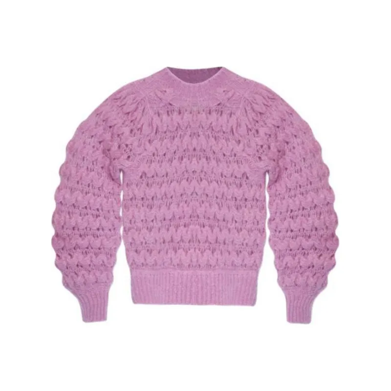 ISABEL MARANT Elvire Crewneck Chunky Jumper-0