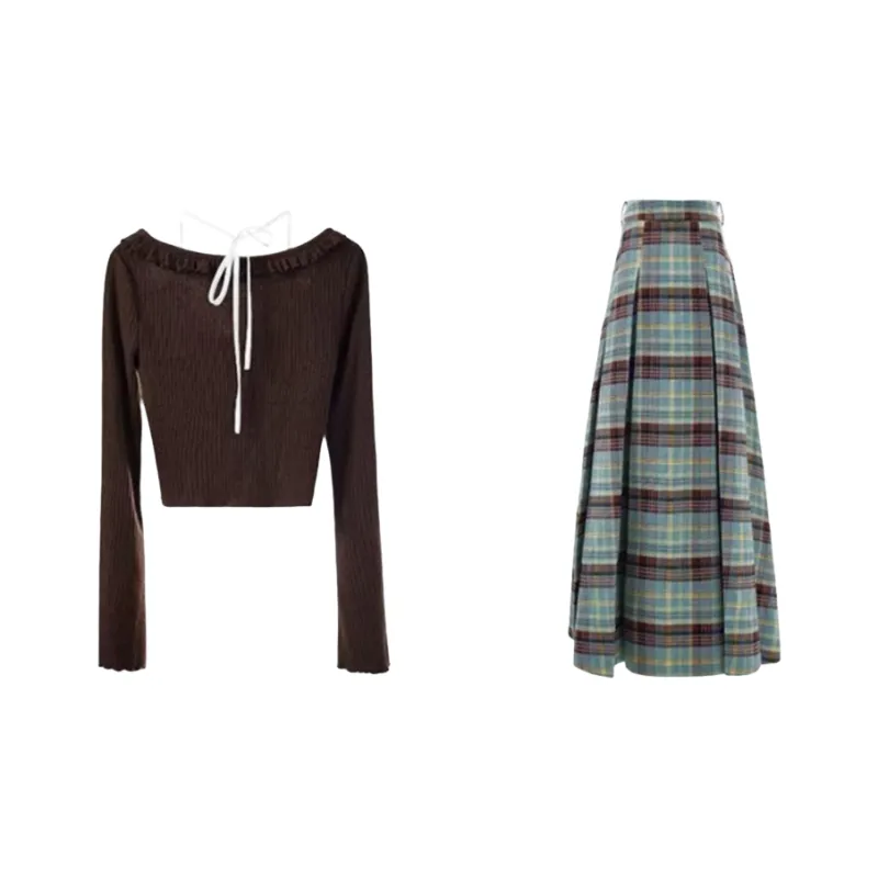 Incolore Two Piece Skirt Sets Women's-2